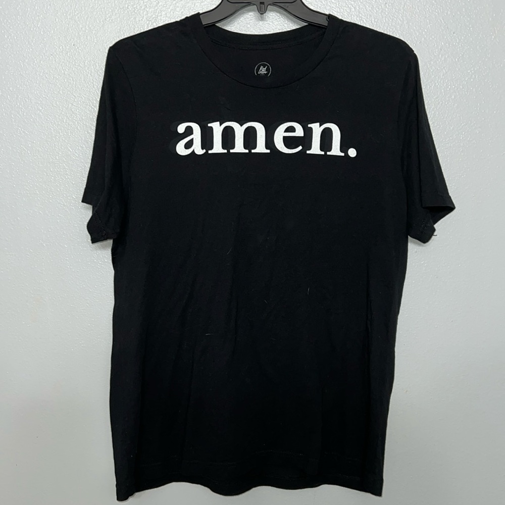 Graphic Men’s Large T-shirt “amen”